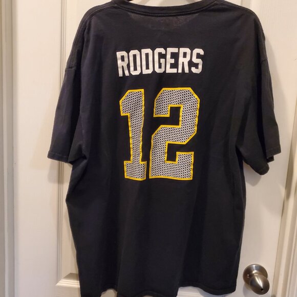 🏈Greenbay Packers GOAT Aaron Rogers #12 T-shirt - 2XL - Picture 2 of 5